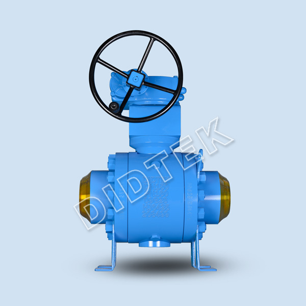 09G2S Metal Seated Butt Welded Trunnion Ball Valves